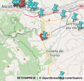 Mappa Via Indro Montanelli, 64010 Villa Lempa TE, Italia (6.893)