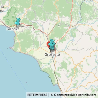 Mappa Via Aurelia Nord Localitá, 58100 Grosseto GR, Italia (49.56571)