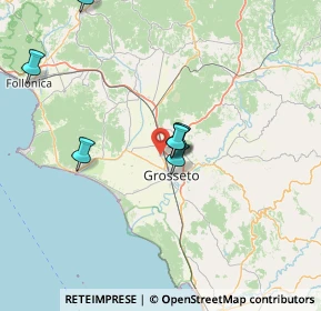 Mappa Via Aurelia Nord Localitá, 58100 Grosseto GR, Italia (24.59818)