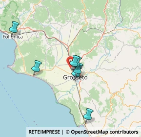 Mappa Via Aurelia Nord Localitá, 58100 Grosseto GR, Italia (31.042)