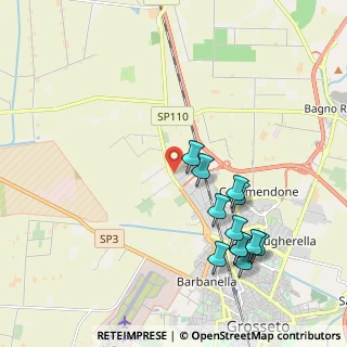 Mappa Via Aurelia Nord Localitá, 58100 Grosseto GR, Italia (2.23917)