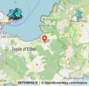 Mappa Via Le Trane, 57037 Portoferraio LI, Italia (3.523)