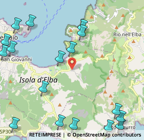 Mappa Via Le Trane, 57037 Portoferraio LI, Italia (3.21706)