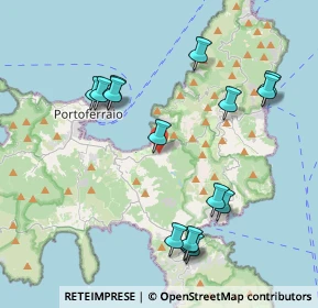 Mappa Via Le Trane, 57037 Portoferraio LI, Italia (4.41667)