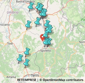 Mappa Località Terraia, 06049 Spoleto PG, Italia (15.03111)