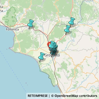 Mappa Via dello Zircone, 58100 Grosseto GR, Italia (8.21833)