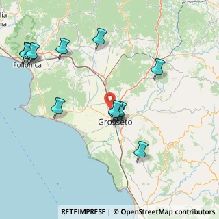 Mappa Via dello Zircone, 58100 Grosseto GR, Italia (18.66077)