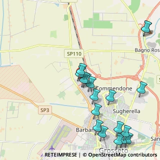 Mappa Via dello Zircone, 58100 Grosseto GR, Italia (2.69278)