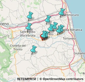 Mappa Via C. Colombo, 64027 Sant'Omero TE, Italia (5.3175)