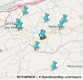 Mappa Via C. Colombo, 64027 Sant'Omero TE, Italia (3.51364)