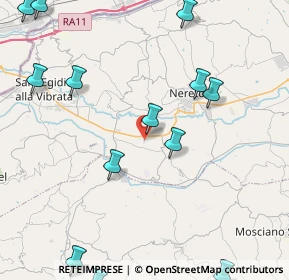 Mappa Via Cristoforo Colombo, 64027 Nucleo Artigianale TE, Italia (6.30133)