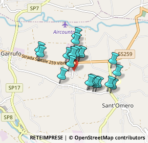 Mappa Via C. Colombo, 64027 Sant'Omero TE, Italia (0.6565)