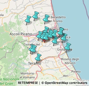 Mappa Via Cristoforo Colombo, 64027 Sant'Omero TE, Italia (9.44316)