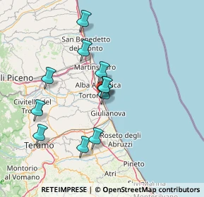 Mappa Via Carlo Goldoni, 64018 Tortoreto Lido TE, Italia (13.34636)