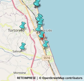 Mappa Via Carlo Goldoni, 64018 Tortoreto Lido TE, Italia (1.88273)