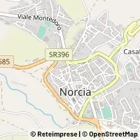 Mapa Norcia
