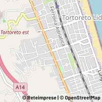Hartă Tortoreto