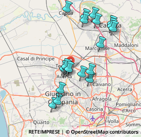 Mappa 81032 Carinaro CE, Italia (7.821)