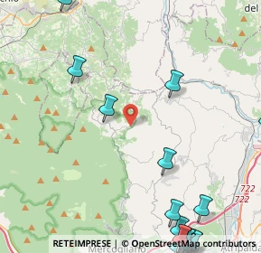 Mappa SP166, 83015 Pietrastornina AV, Italia (7.5735)