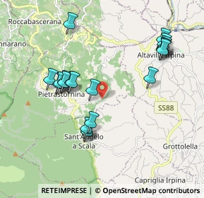 Mappa SP166, 83015 Pietrastornina AV, Italia (2.11)