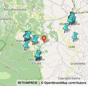 Mappa SP166, 83015 Pietrastornina AV, Italia (2.235)