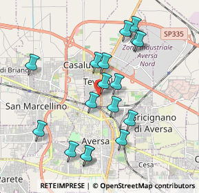 Mappa Via del Popolo, 81031 Aversa CE, Italia (2.01235)