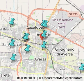 Mappa Via del Popolo, 81031 Aversa CE, Italia (2.21182)