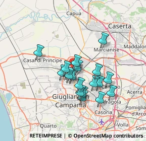 Mappa Via del Popolo, 81031 Aversa CE, Italia (5.96)