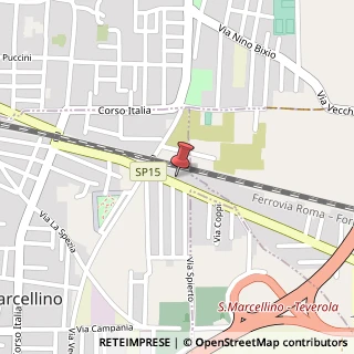 Mappa Viale Kennedy, 21, 81038 San Marcellino, Caserta (Campania)