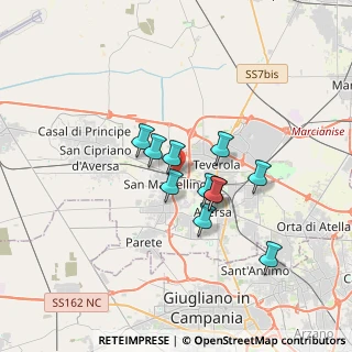 Mappa Via Kennedy, 81030 San Marcellino CE, Italia (2.71545)