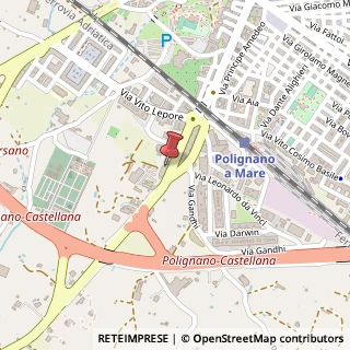 Mappa Via Provinciale Castellana, 10, 70044 Polignano a Mare, Bari (Puglia)