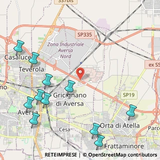 Mappa SS 7bis, 81030 Gricignano di Aversa CE (3.14818)