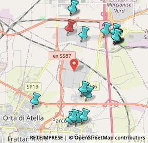 Mappa Strada provinciale Cancello - Caivano zona ASI Montefibre, 81025 Marcianise CE, Italia (2.6)