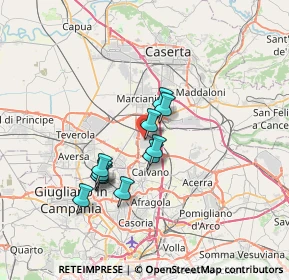 Mappa Strada provinciale Cancello - Caivano zona ASI Montefibre, 81025 Marcianise CE, Italia (5.82818)