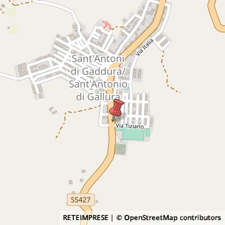 Mappa Via Calangianus, 27, 07030 Sant'Antonio di Gallura, Olbia-Tempio (Sardegna)