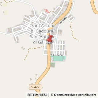 Mappa Via calangianus 17/a, 07030 Sant'Antonio di Gallura, Olbia-Tempio (Sardegna)