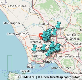 Mappa 81030 San Marcellino CE, Italia (9.975)