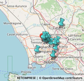 Mappa 81030 San Marcellino CE, Italia (9.27267)
