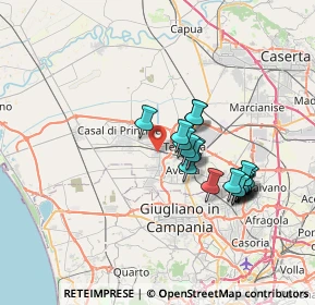Mappa 81030 San Marcellino CE, Italia (6.58895)
