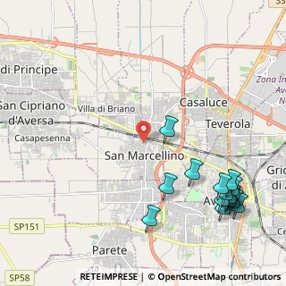 Mappa Via Giuseppina Sagliano, 81030 San Marcellino CE, Italia (3.03)