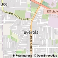 Mapa Teverola