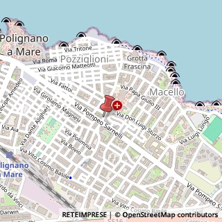 Mappa Via Giuseppe Mazzini, 25, 70044 Polignano a Mare, Bari (Puglia)