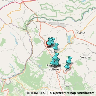 Mappa Via Aldo Moro, 85025 Melfi PZ, Italia (5.76909)