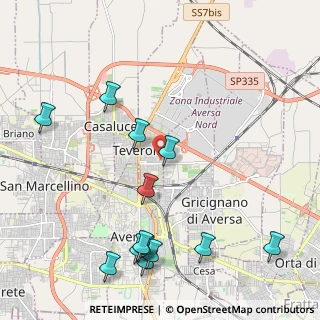 Mappa Sesta Traversa Strada Provinciale Larga, 81030 Teverola CE, Italia (2.71769)
