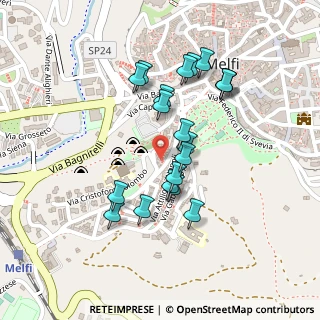 Mappa Via Attilio di Napoli, 85025 Melfi PZ, Italia (0.2195)