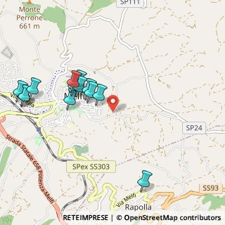 Mappa Via Tenente M. Cassotta, 85025 Melfi PZ, Italia (1.16154)