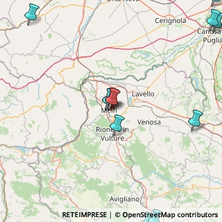Mappa Via Tenente M. Cassotta, 85025 Melfi PZ, Italia (28.73643)