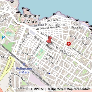 Mappa Via F. A. Pace, 15, 70044 Polignano a Mare, Bari (Puglia)