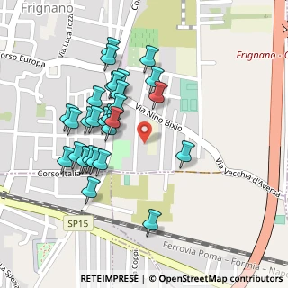 Mappa Via Napoli, 81030 Frignano CE, Italia (0.24483)