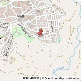 Mappa Via Commenda di Malta, 16, 85025 Melfi, Potenza (Basilicata)